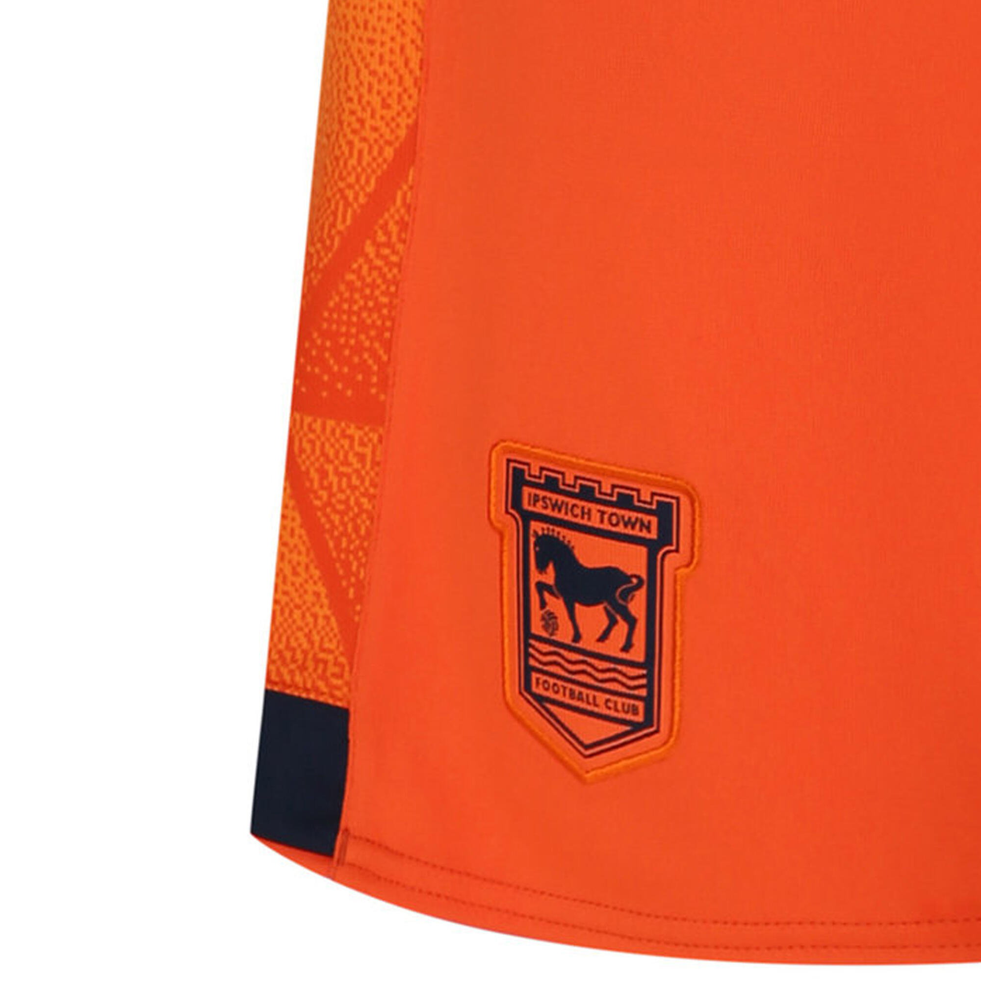 Mens 23/24 Ipswich Town FC Away Shorts (Orange) 3/3