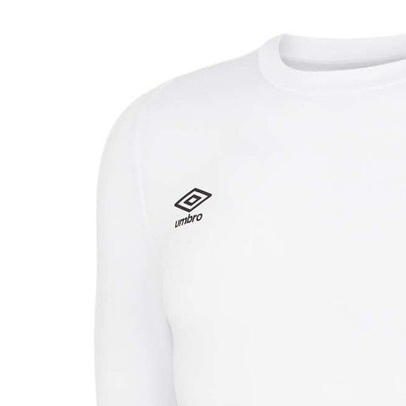 "Core" Base Layer Oberteil für Langärmlig Kinder Weiß