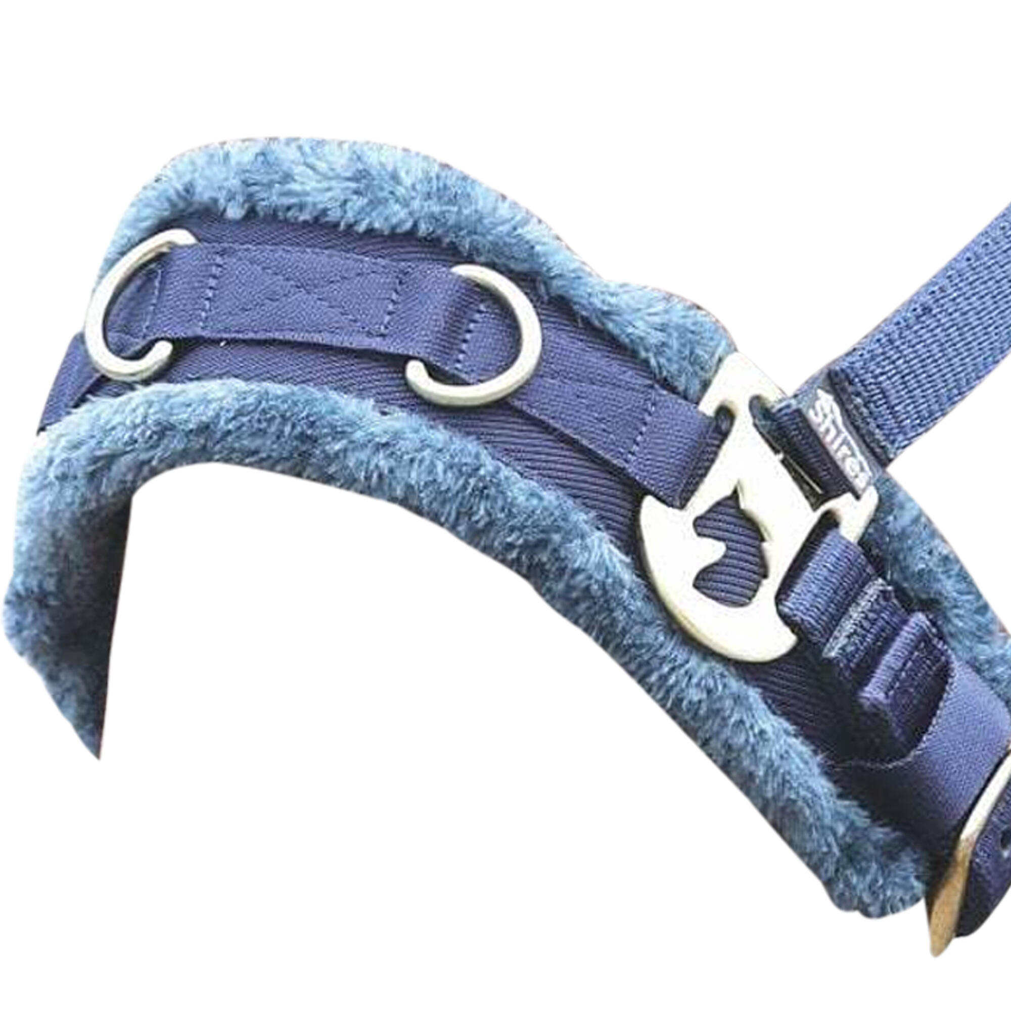 Peluche Cavezza Per Affondo Del Cavallo Shires Blu Navy 2/3