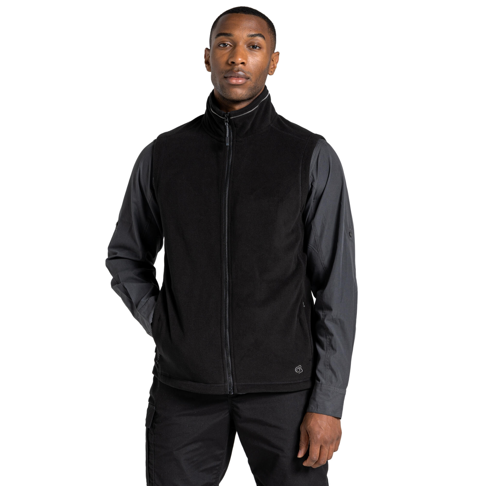 Heren Expert Corey Body Warmer (Zwart) 3/5