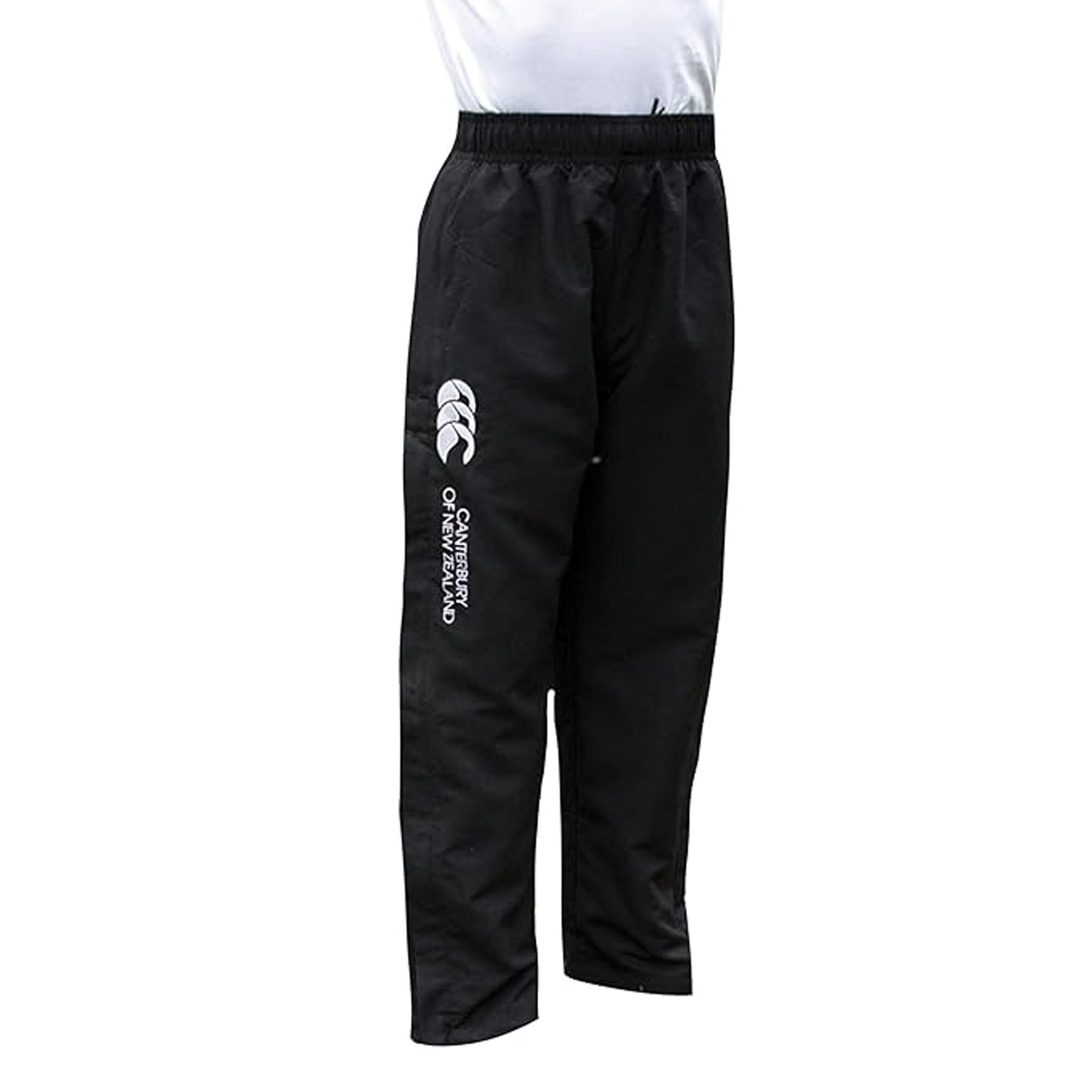 Childrens Teens Stadium Elasticated Sports Trousers (Black) 3/3