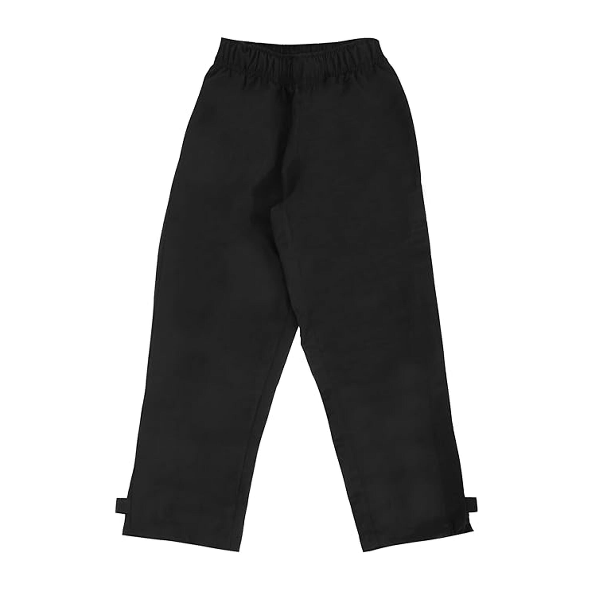 Childrens Teens Stadium Elasticated Sports Trousers (Black) 2/3
