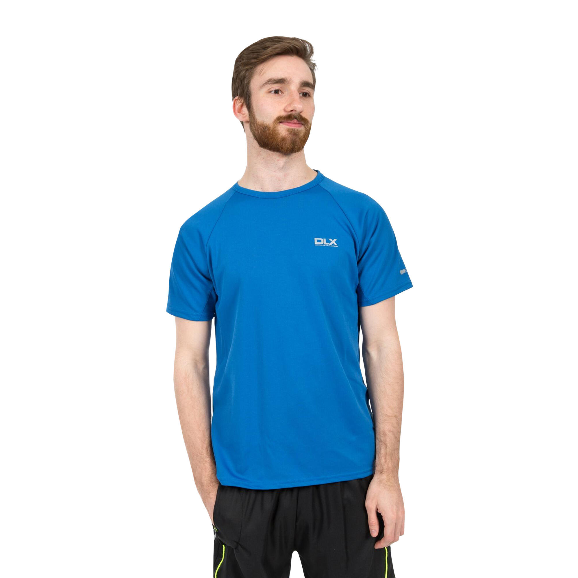 Harland Active DLX TShirt, kurzärmlig Herren Electric-Blau 3/4