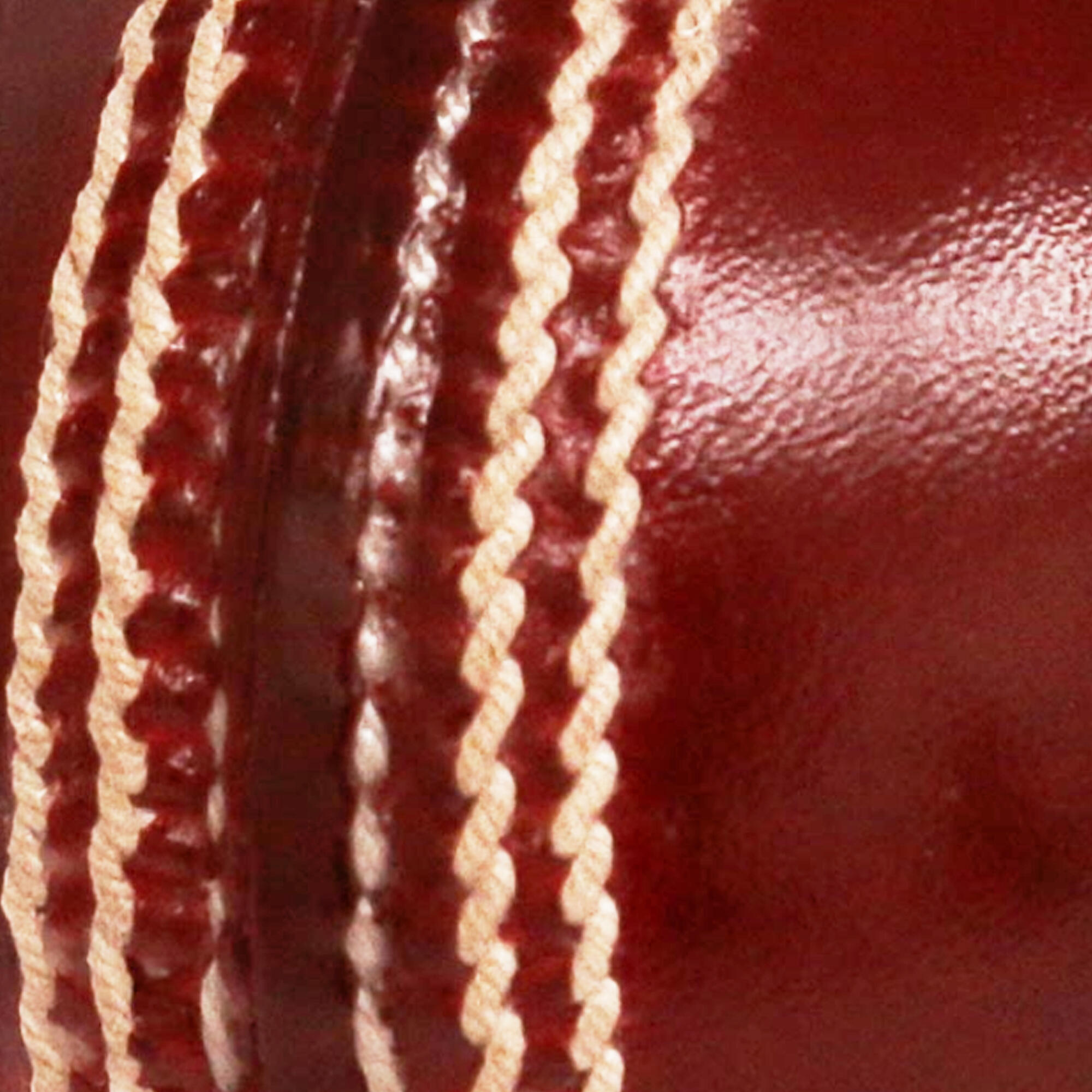 Mens Gold A Leather Cricket Ball (Red) 3/3