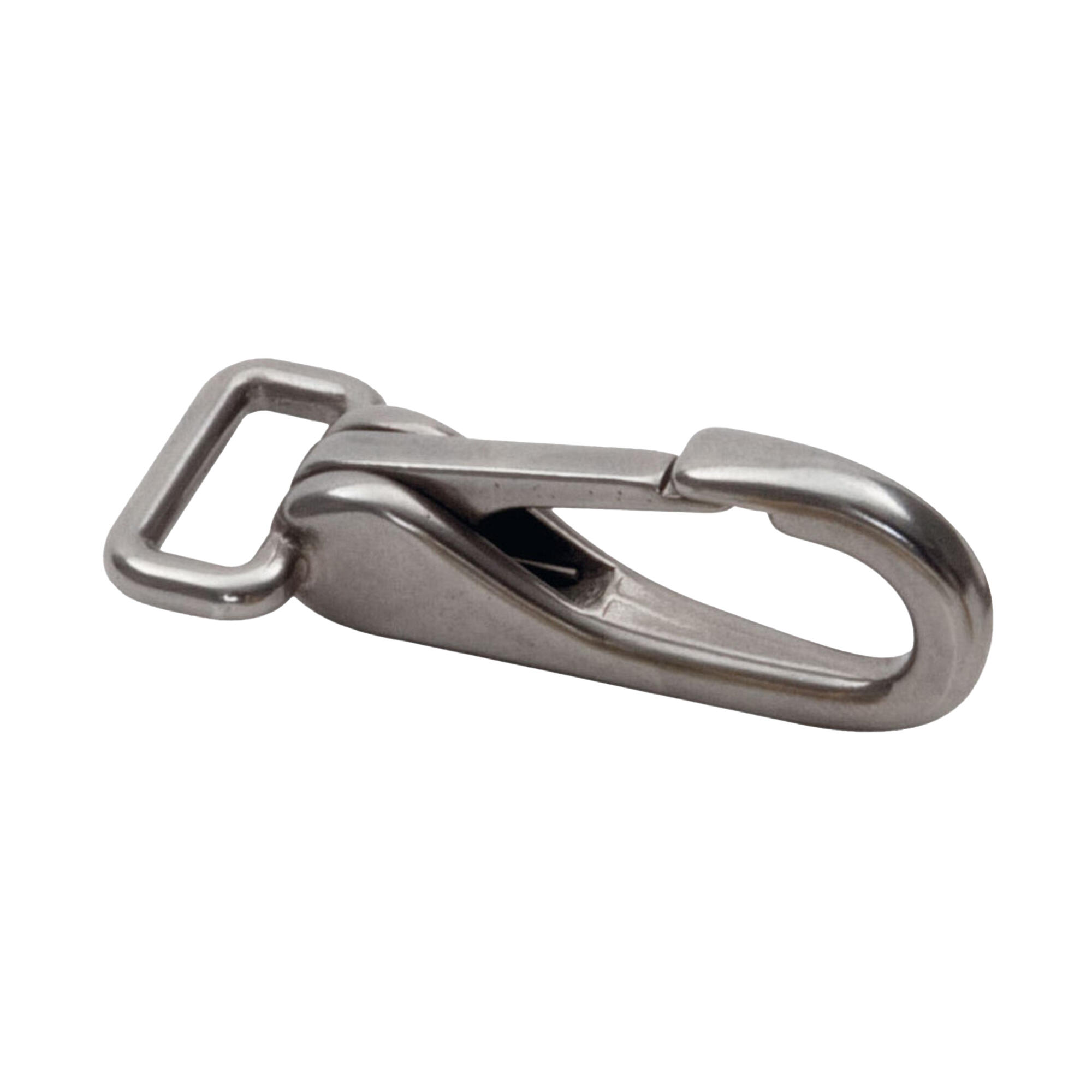 Stainless Steel Horse Bridle Cheek Clip (Single) (Silver) 2/3