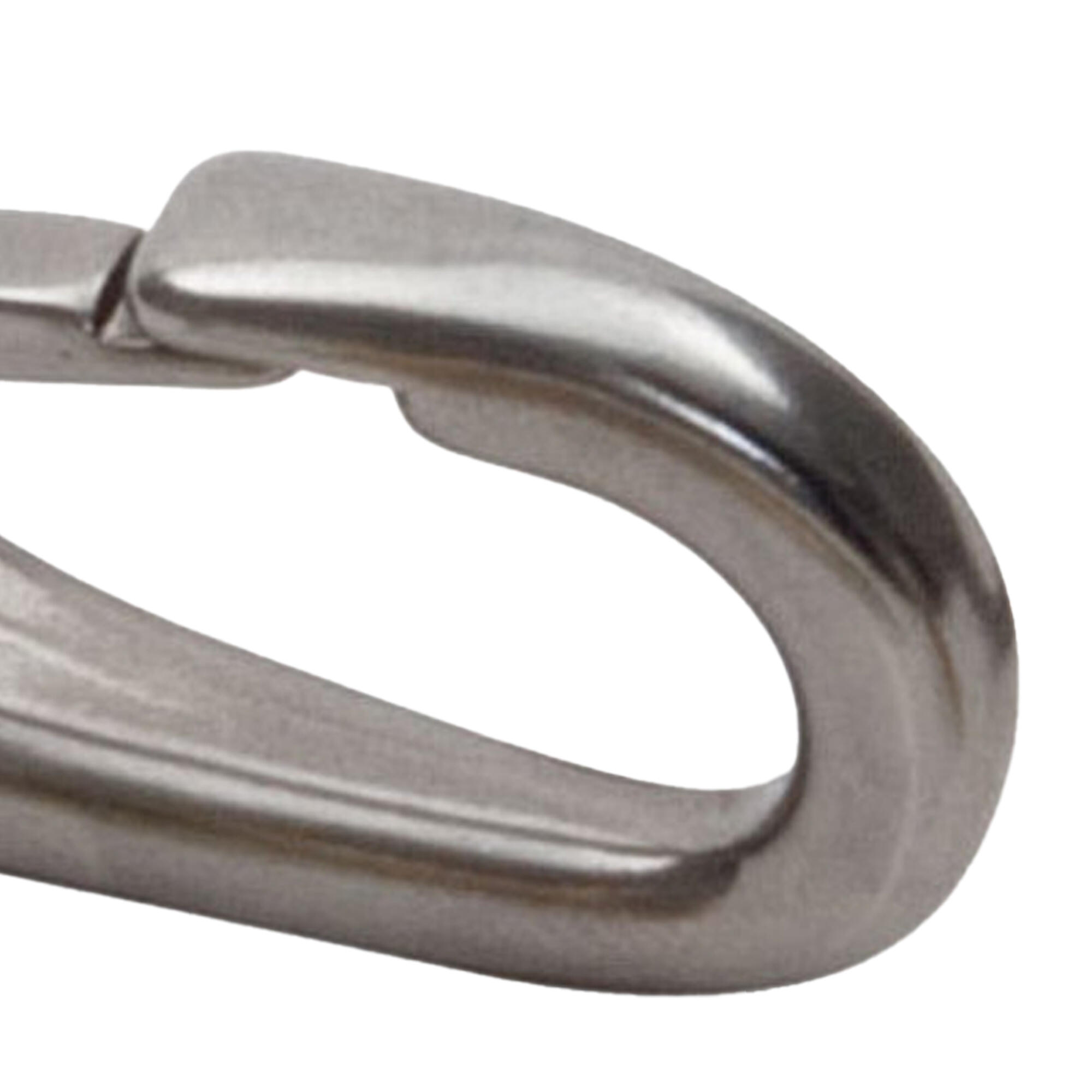Stainless Steel Horse Bridle Cheek Clip (Single) (Silver) 3/3