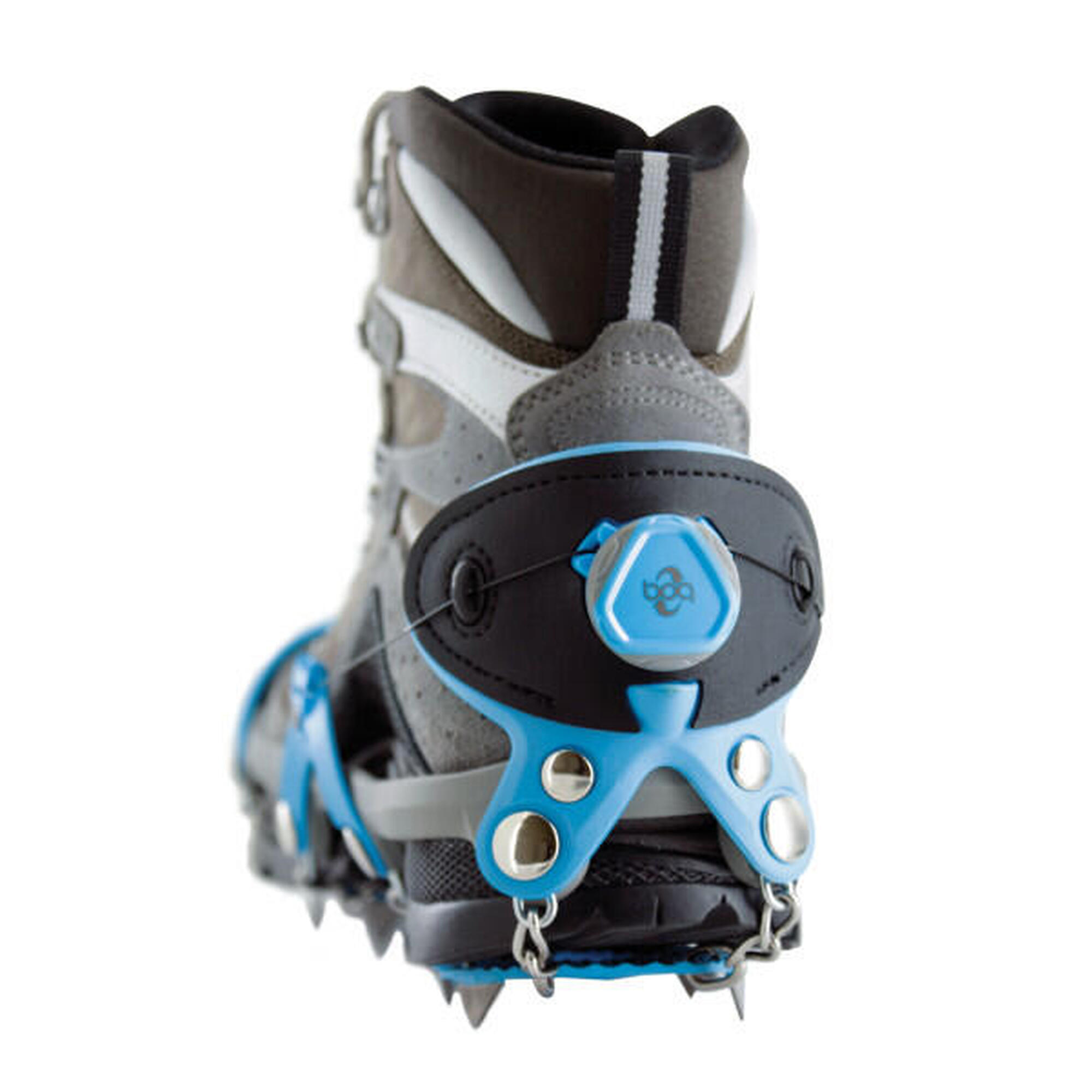 Yaktrax Crampons d'hiver légers avec pointes en acier avec fermeture réglables L