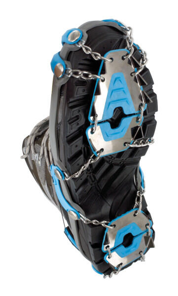 Yaktrax Leichte Wintersteigeisen mit Stahlspitzen mit verstellbarem Verschluss L 5/5