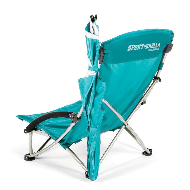Cadeira de praia: Conforto com malha refrescante, proteção solar UPF 50+
