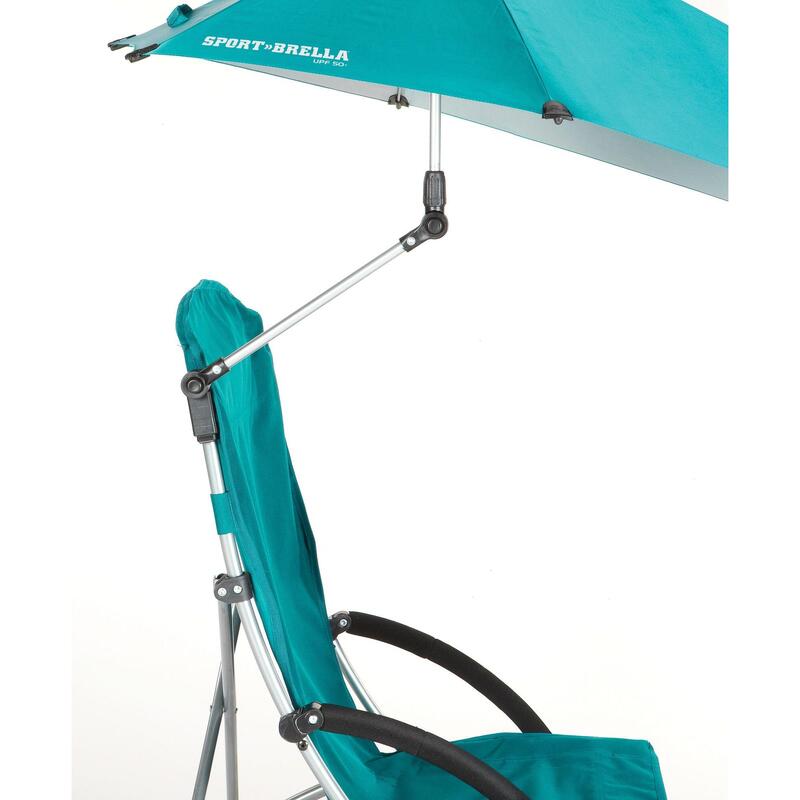 Strandstoel: Comfort met verkoelend gaas, UPF 50+ bescherming tegen de zon
