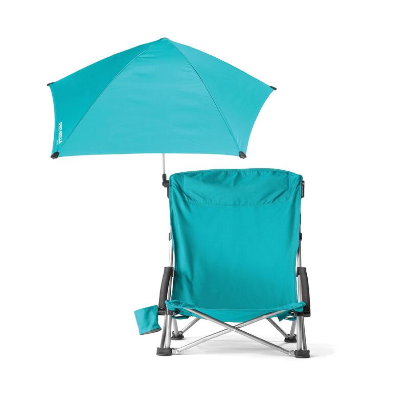 Silla de playa: Confort con malla refrescante, protección solar UPF 50+