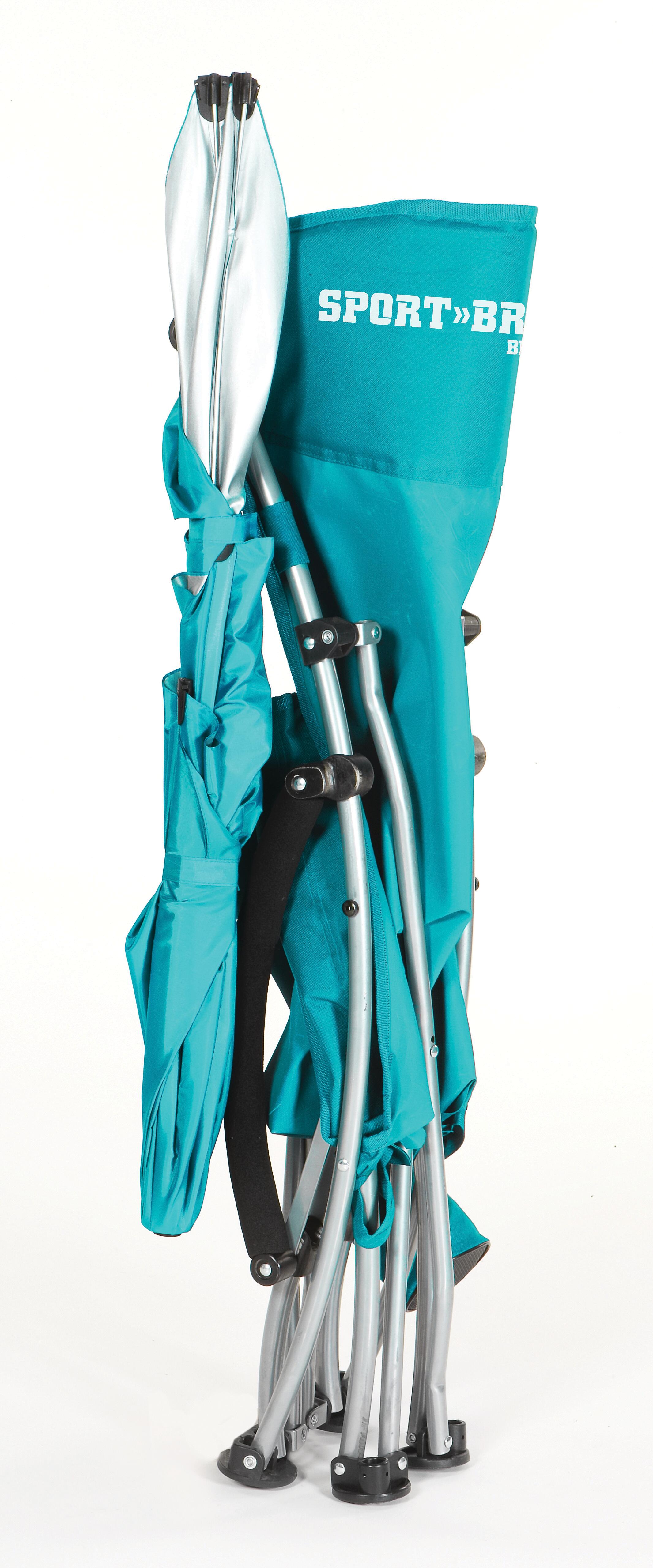 Silla de playa: Confort con malla refrescante, protección solar UPF 50+ 3/6