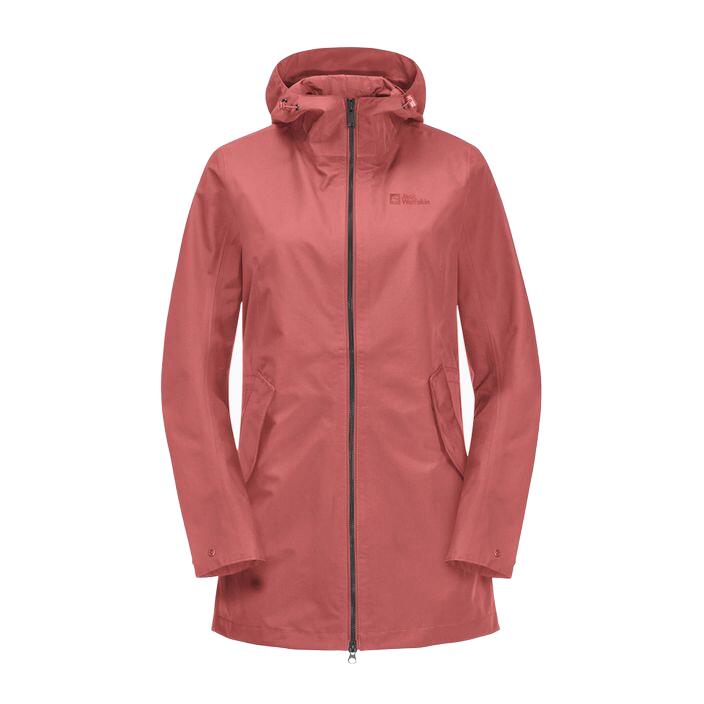 Jack Wolfskin Dakar Parka Chaqueta de lluvia para mujeres