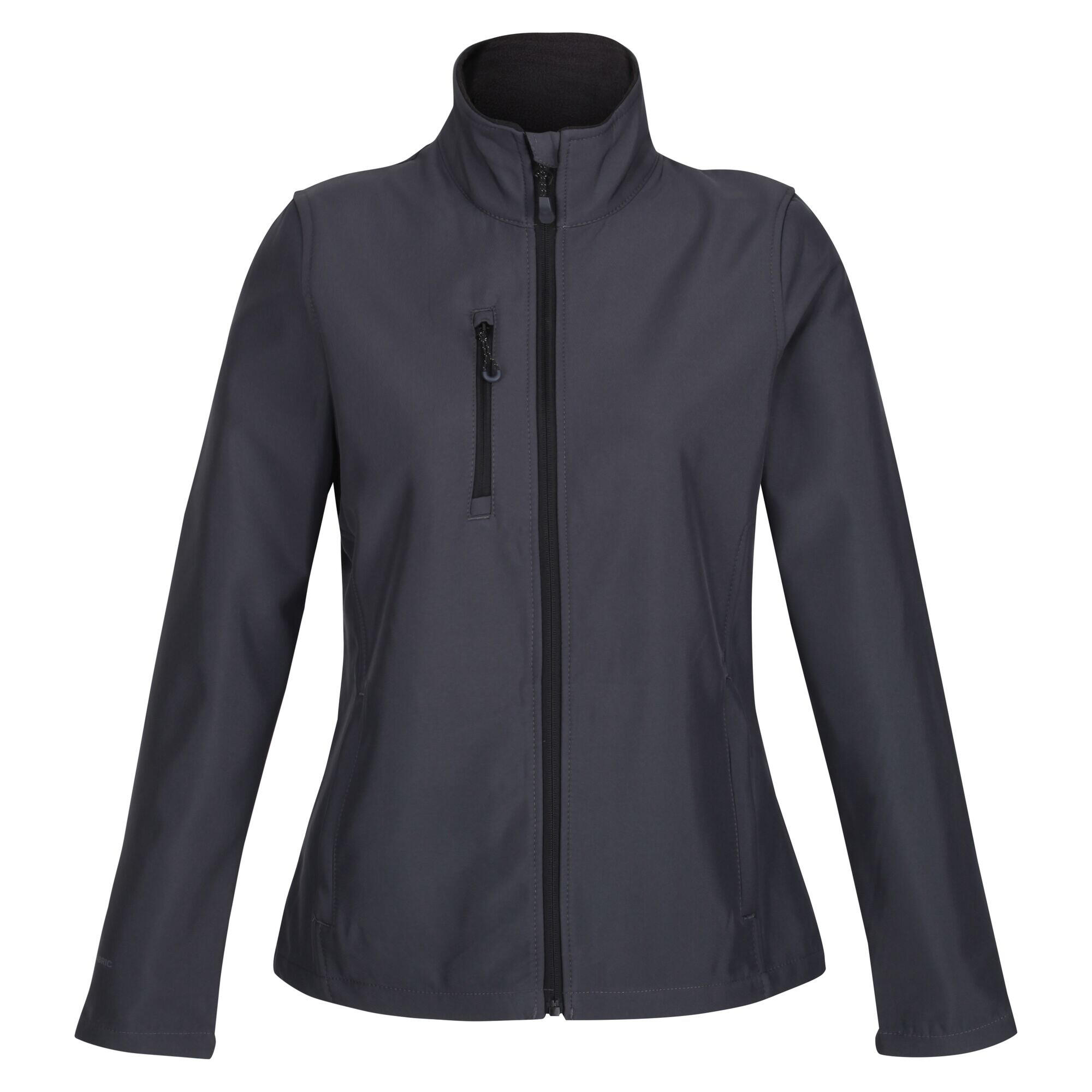 REGATTA Womens/Ladies Honestly Made Softshell Jacket (Seal Grey)