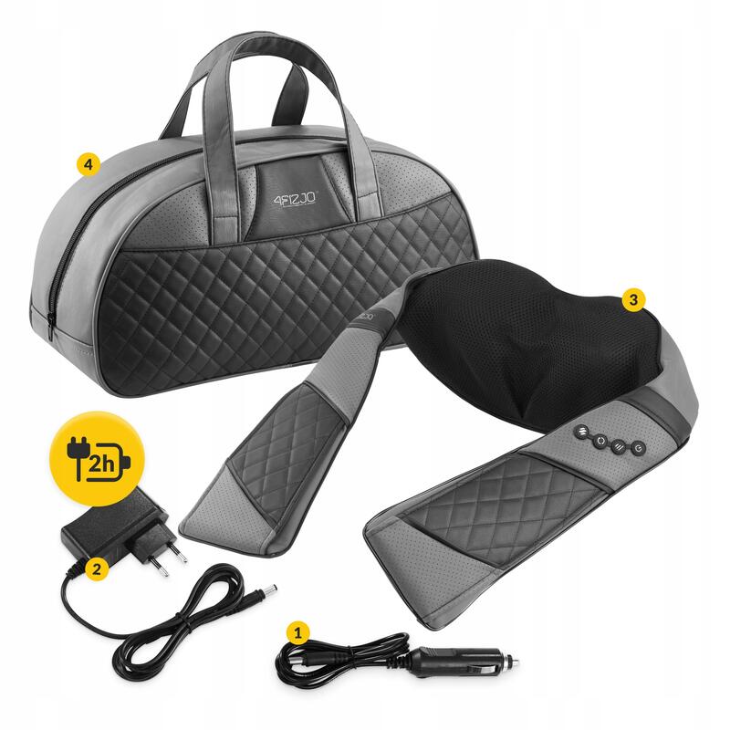 Masážní přístroj na ramena a krk shiatsu LUXURY+ 4FIZJO