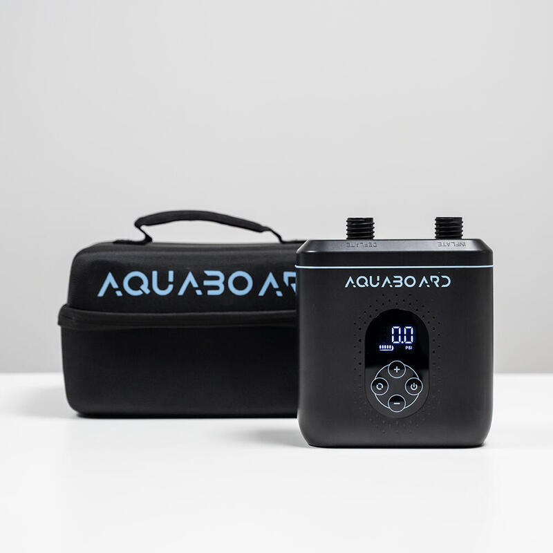 Aquaboard D11 Pro plus elektrische pomp met accu, powerbank en draagtas.