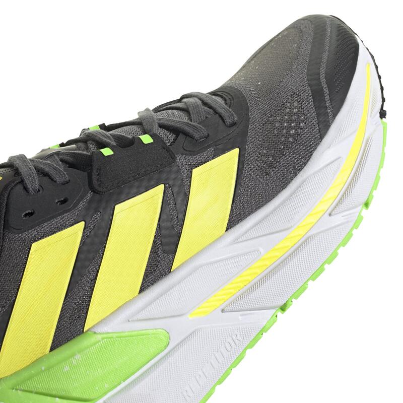 Scarpa da Running Uomo Adistar CS Grigio Verde Giallo