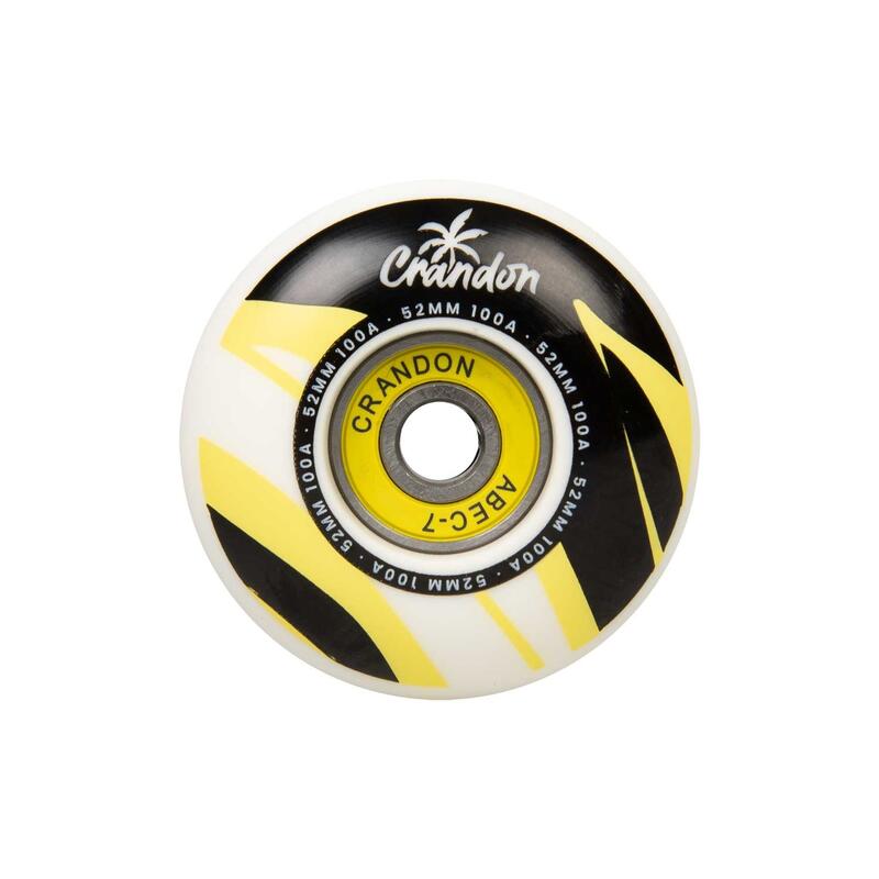 Roues de Skate unisexes Crandon par Bestial Wolf tropik 52mm