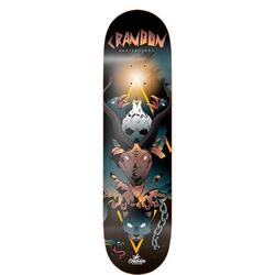 Plateau de skateboard unisexe Crandon par Bestial Wolf Raven Tales Chaîne