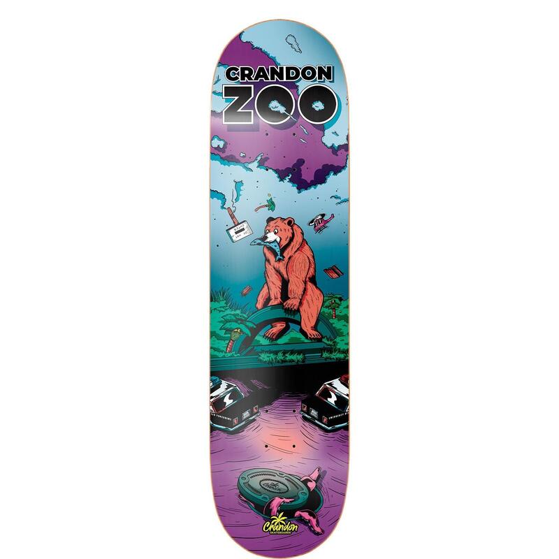 Plateau de skateboard unisexe Crandon par Bestial Wolf Zoo Ours