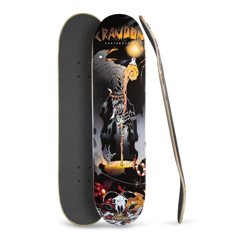 Plateau de skateboard unisexe Crandon par Bestial Wolf raven tales witch