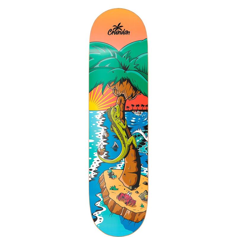 Skateboard deck unisex Crandon by Bestial Wolf Northzone Palm