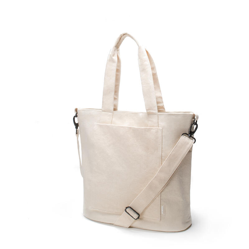 Zoey Tote-52cm-Sac à main de voyage ou de sport-Coton BIOLOGIQUE(Natural Cotton)