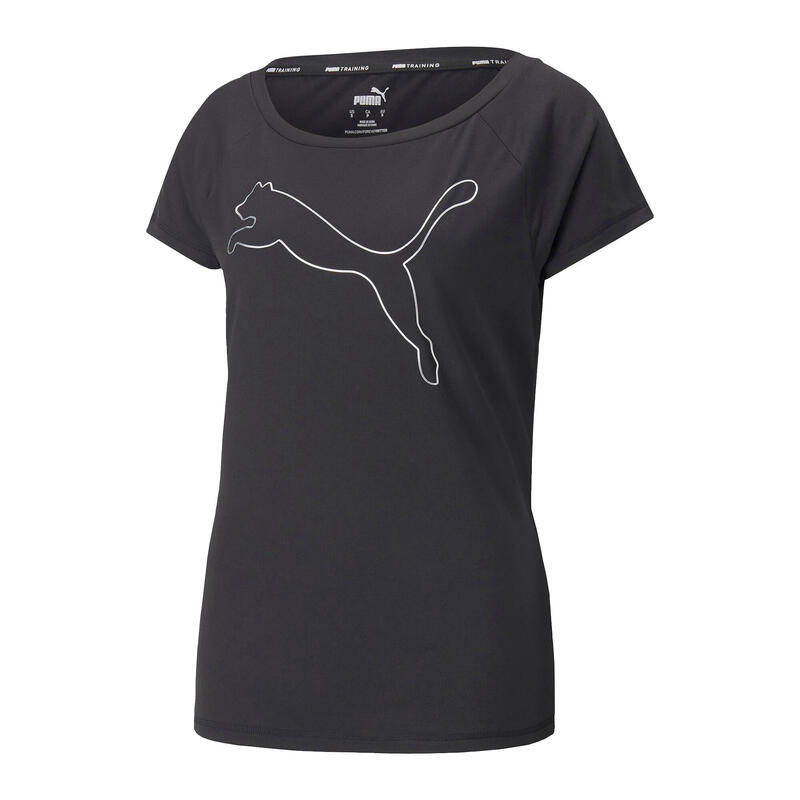 PUMA Train Favorite Jersey Cat trainings-T-shirt voor dames