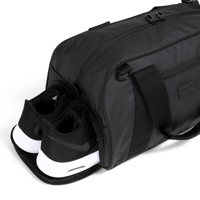 Burner Gym Compact avec poche à chaussures (Matte Black)