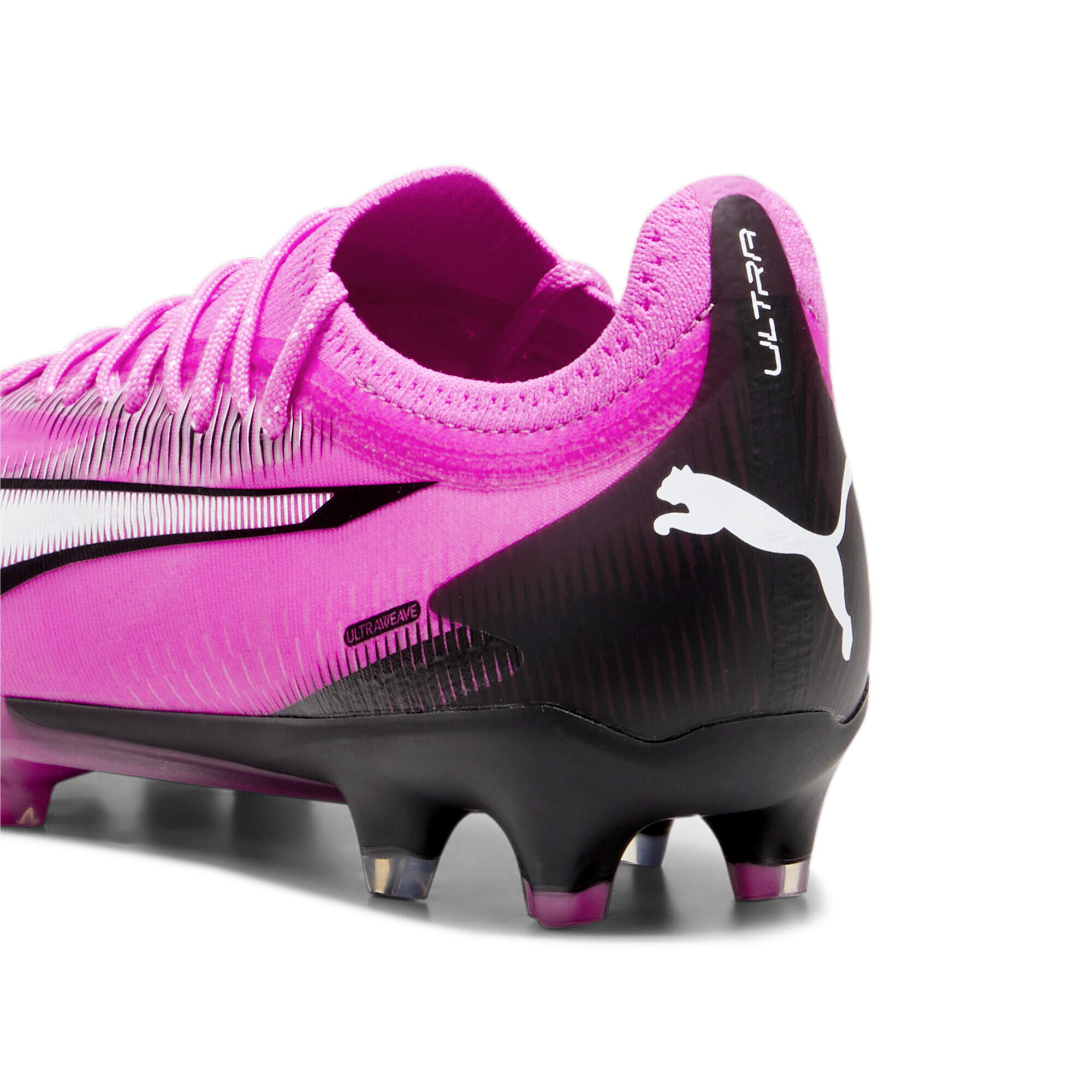 Scarpe da calcio ULTRA ULTIMATE FG/AG da donna PUMA Poison Pink White Black 5/7