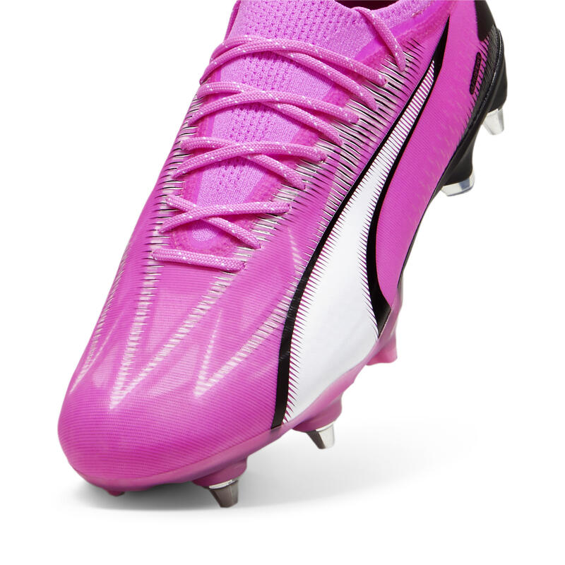 Botas de fútbol ULTRA Ultimate MxSG PUMA Poison Pink White Black