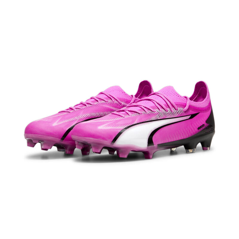 Botas de fútbol ULTRA ULTIMATE FG/AG PUMA Poison Pink White Black