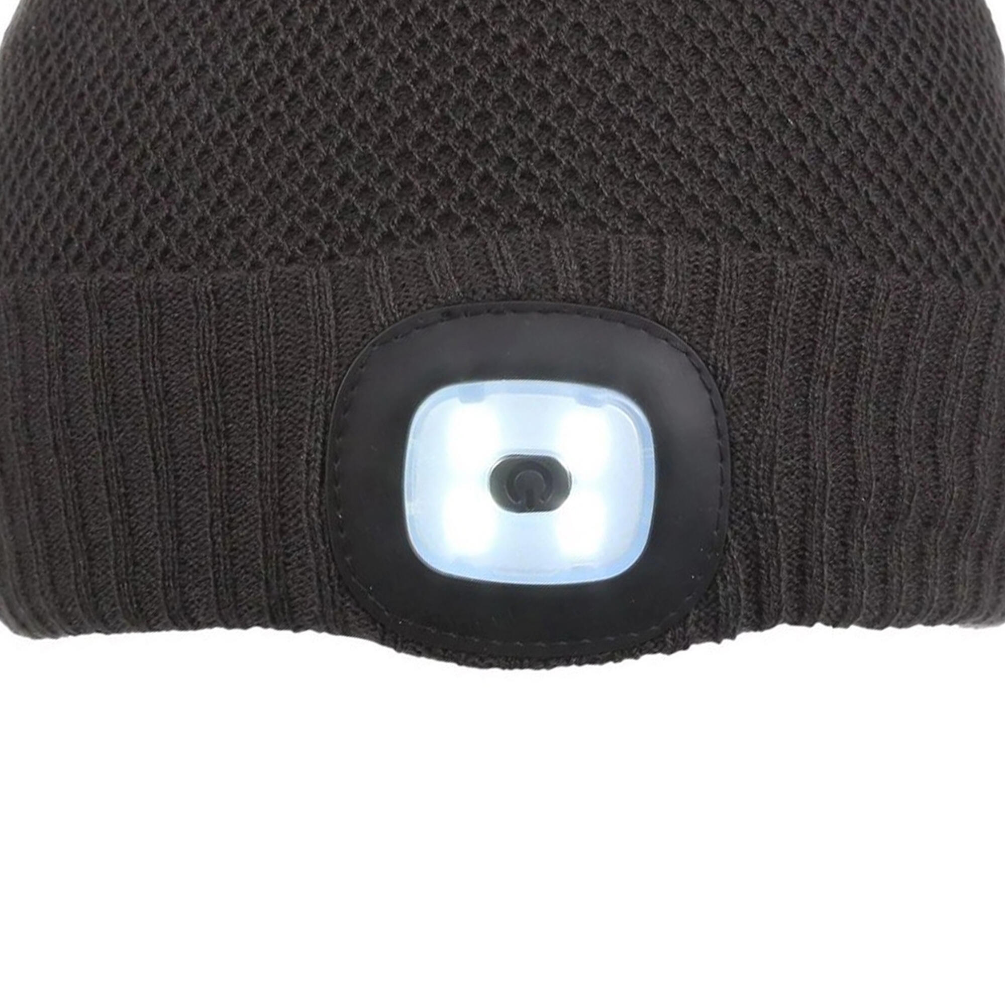Kinderen/Kinderen Torch II Beanie (Zwart) 2/4
