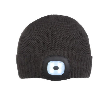Kinderen/kinderen torch ii beanie (zwart)