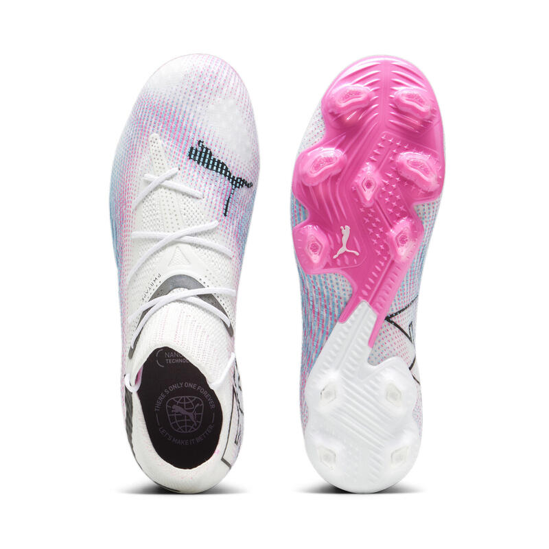 FUTURE 7 ULTIMATE FG/AG voetbalschoenen voor dames PUMA White Black Poison Pink