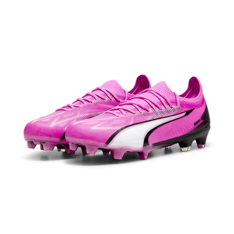 Chaussures de football ULTRA ULTIMATE FG/AG Femme PUMA Poison Pink White Black