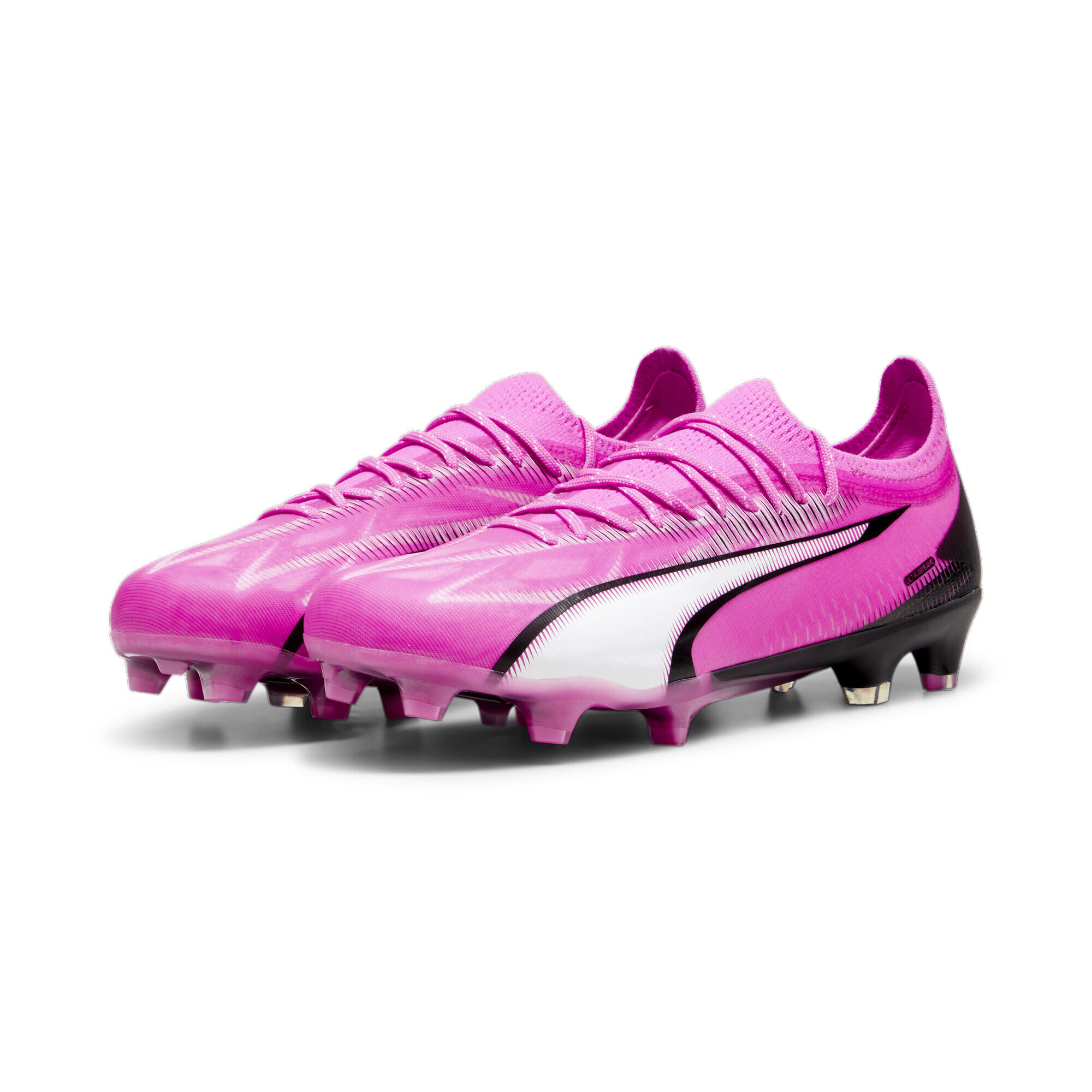 Puma - Chaussures De Football Ultra Ultimate Fg/ag Femme Puma Poison Pink White Black - Chaussures De Football - Blanc|noir|rose - Decathlon