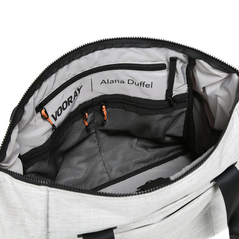 Alana Duffel - 25L - Reisetasche und Sporttasche mit Laptopfach (Grey)