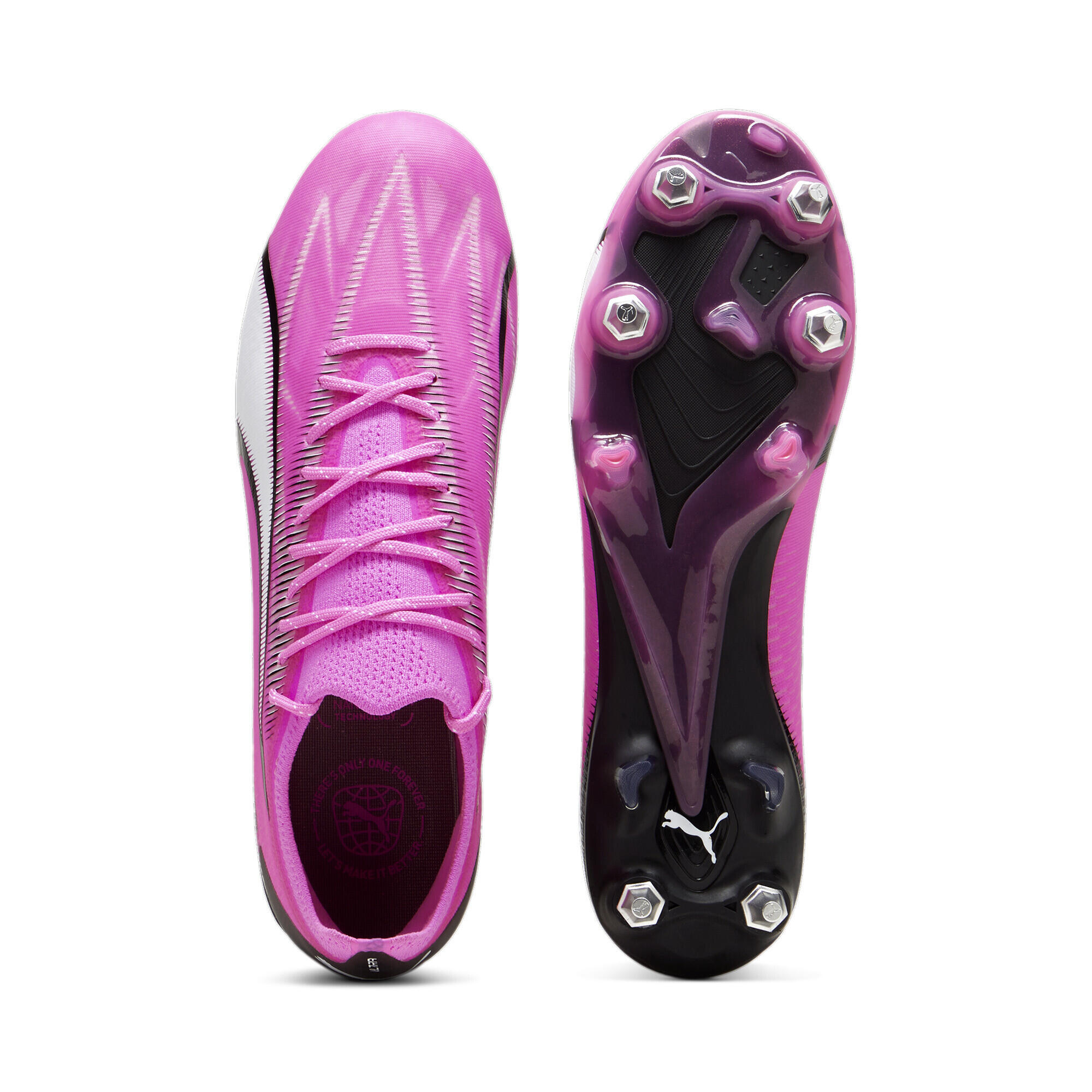ULTRA Ultimate MxSG voetbalschoenen PUMA Poison Pink White Black 4/6
