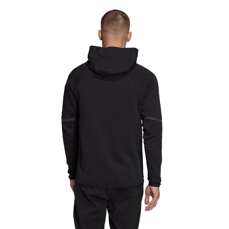 VESTE ZIPPÉE A CAPUCHE ADIDAS NOIR