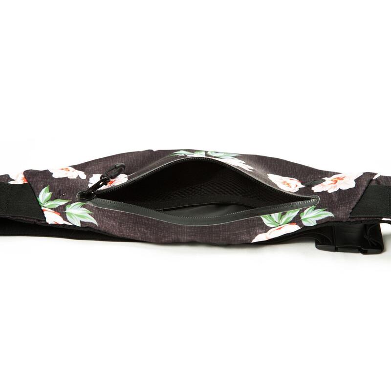 Active Fanny Pack- 33 cm- Sac banane Stretch-Fit résistant à l'eau (Rose Black)