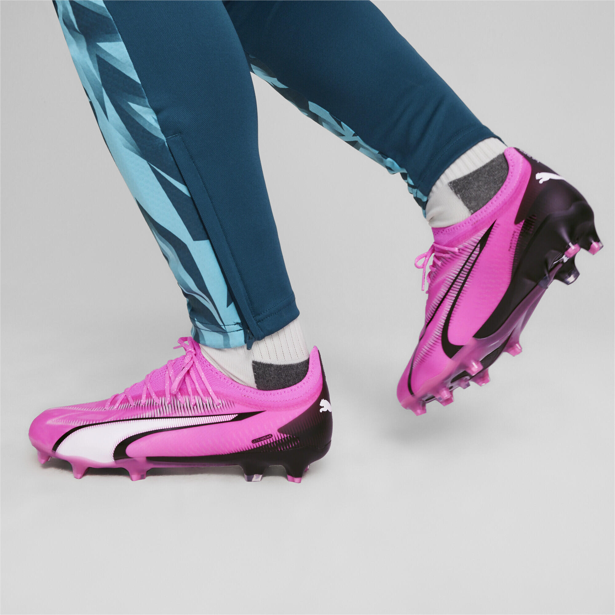 Chaussures de football ULTRA ULTIMATE FG/AG PUMA Poison Pink White Black 2/7