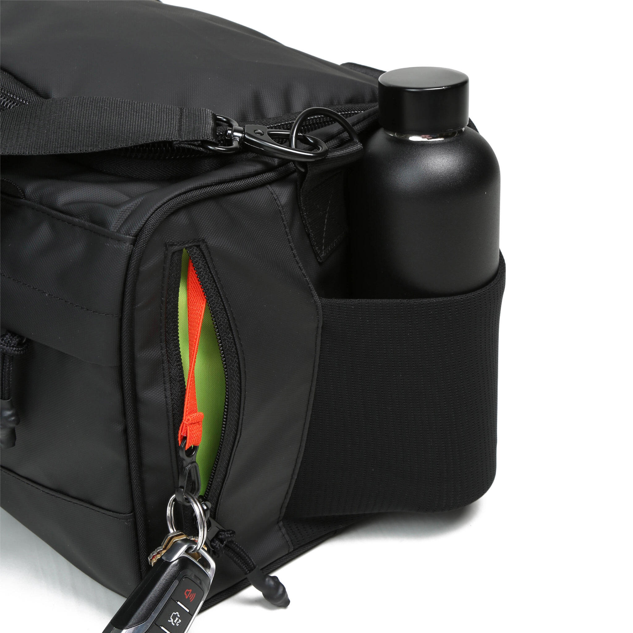 Boost Duffel 22L - 43,2 cm -Große Sporttasche mit Schuhfach (Matte Black) 6/7