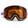 Vizorz Skibril met Oranje vizier - Inclusief hardcase en opberghoes
