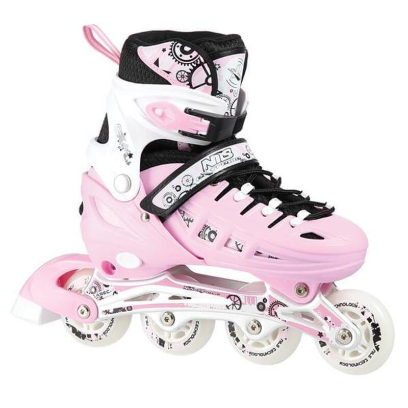 Patine reglabile 4in1 role inline gheață ABEC7 Nils Extreme NH10905