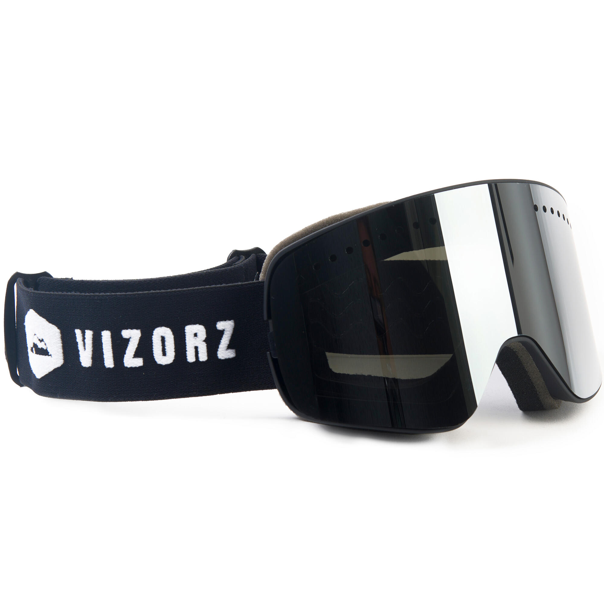 Vizorz Lunettes de ski avec écran argenté - Avec étui rigide 2/5