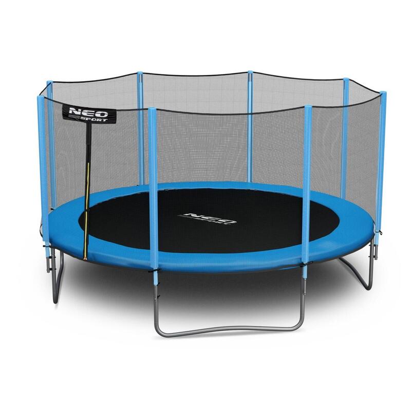 Trampolina ogrodowa Neo-Sport NS-13Z181 z siatką zewnętrzną 13ft/404cm