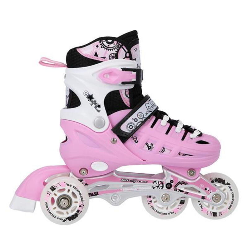 Patine reglabile 4in1 role inline gheață ABEC7 Nils Extreme NH10905