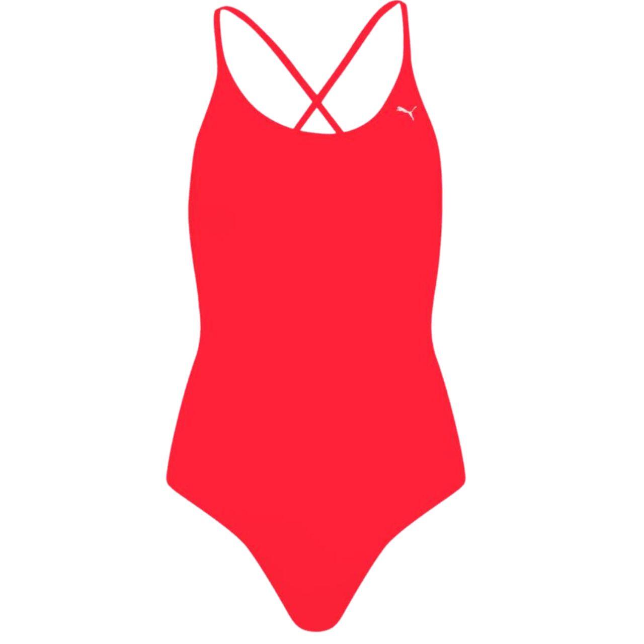 PUMA Traje de banho Puma V-Neck Crossback para mulheres