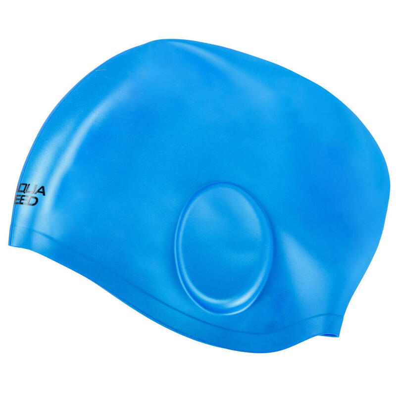 Cască Înot adulți Ear Cap Volume albastru